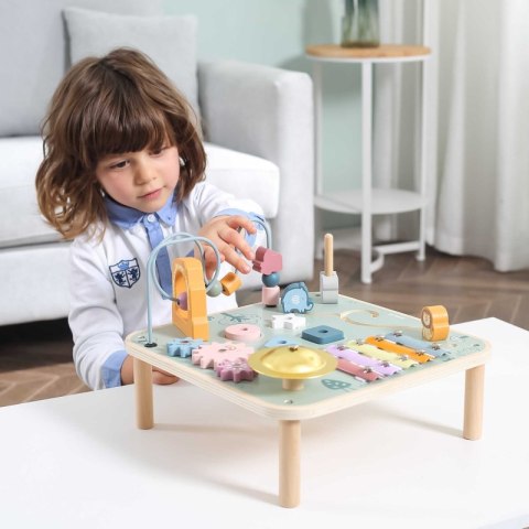 VIGA PolarB Stół Stolik Edukacyjny Pętla Cymbałki Sensoryka Montessori Viga Toys VIGA PolarB Stół Stolik Edukacyjny Pętla Cymbałki Sensoryka Montessori Viga Toys