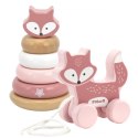 VIGA PolarB Zestaw Lisek Drewniana Piramidka + Lisek do Ciągnięcia Viga Toys VIGA PolarB Zestaw Lisek Drewniana Piramidka + Lisek do Ciągnięcia Viga Toys
