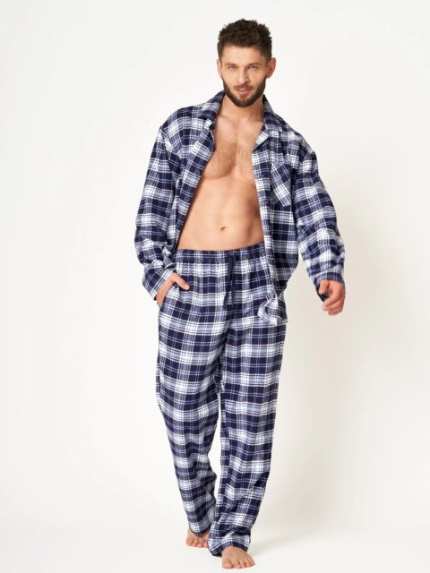 PIŻAMA MĘSKA MNS 411 DR R.3XL-4XL KEY PIŻAMA MĘSKA MNS 411 DR R.3XL-4XL KEY