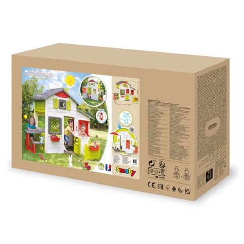 SMOBY Domek Ogrodowy Neo Friends z Ogródkiem i Stolikiem Smoby SMOBY Domek Ogrodowy Neo Friends z Ogródkiem i Stolikiem Smoby