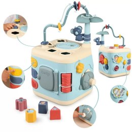 SMOBY Little Sensoryczna Kostka Aktywności dla Dzieci Sorter Labirynt 13w1 Smoby