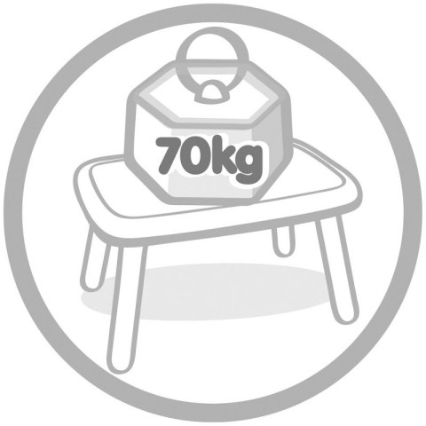 SMOBY Stolik Ogrodowy lub do pokoju Biały Smoby SMOBY Stolik Ogrodowy lub do pokoju Biały Smoby