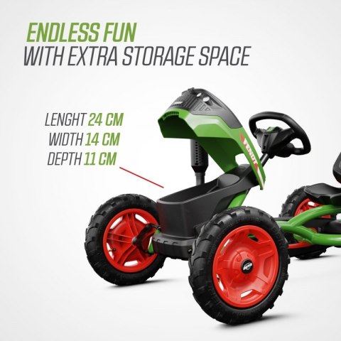 BERG Gokart Na Pedały Buddy FENDT NOWY MODEL Zielony Berg BERG Gokart Na Pedały Buddy FENDT NOWY MODEL Zielony Berg