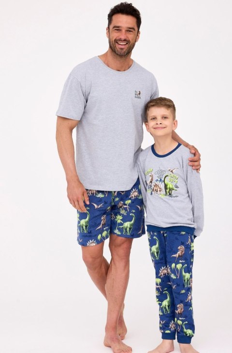 PIŻAMA MĘSKA 326/272 DINOSAUR 2 KR R.3XL-5XL CORNETTE PIŻAMA MĘSKA 326/272 DINOSAUR 2 KR R.3XL-5XL CORNETTE