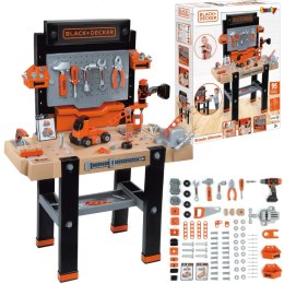 SMOBY Duży Warsztat Black & Decker Bricolo Ultimate + 92 Akcesoria Smoby