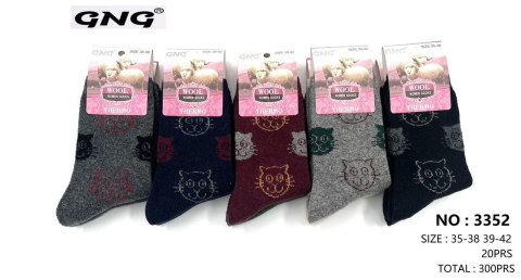 SKARPETY DAMSKIE GNG 002 ANGORA WIK SKARPETY DAMSKIE GNG 002 ANGORA WIK