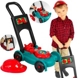 WOOPIE Kosiarka dla Dzieci Dźwięk + Zestaw Kask Kanister Woopie