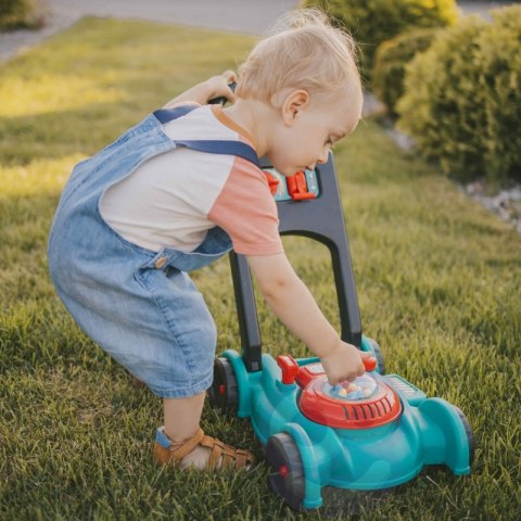 WOOPIE Kosiarka dla Dzieci Dźwięk + Zestaw Kask Kanister Woopie