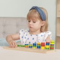 VIGA Drewniane Liczydło Talesa Kreatywna Liczarka Montessori Viga Toys