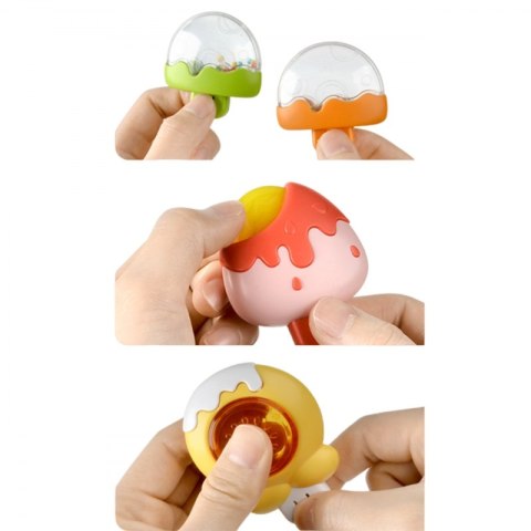 WOOPIE BABY Spinner Zabawka Sensoryczna Pszczoła Kurczak Królik Wymienne 3 szt. Woopie WOOPIE BABY Spinner Zabawka Sensoryczna Pszczoła Kurczak Królik Wymienne 3 szt. Woopie
