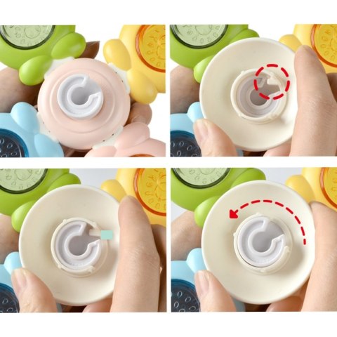WOOPIE BABY Spinner Zabawka Sensoryczna Pszczoła Kurczak Królik Wymienne 3 szt. Woopie WOOPIE BABY Spinner Zabawka Sensoryczna Pszczoła Kurczak Królik Wymienne 3 szt. Woopie