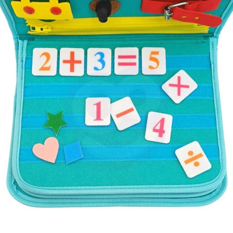 WOOPIE Edukacyjna Książeczka Torba Montessori - Dinozaury Woopie WOOPIE Edukacyjna Książeczka Torba Montessori - Dinozaury Woopie