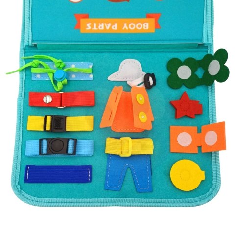 WOOPIE Edukacyjna Książeczka Torba Montessori - Dinozaury Woopie WOOPIE Edukacyjna Książeczka Torba Montessori - Dinozaury Woopie