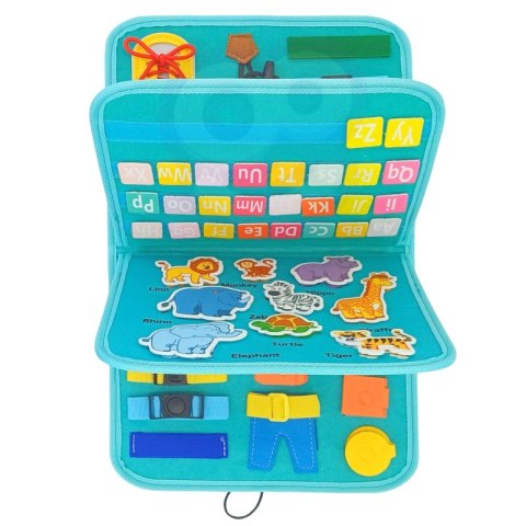 WOOPIE Edukacyjna Książeczka Torba Montessori - Dinozaury Woopie WOOPIE Edukacyjna Książeczka Torba Montessori - Dinozaury Woopie
