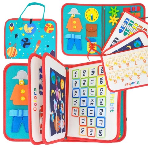 WOOPIE Edukacyjna Książeczka Walizka Montessori - Księżyc Woopie WOOPIE Edukacyjna Książeczka Walizka Montessori - Księżyc Woopie
