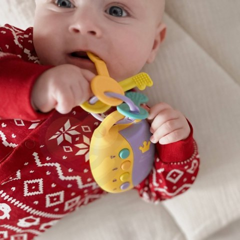 WOOPIE BABY Interaktywne Kluczki Samochodowe z Pilotem Gryzak 2w1 Woopie Baby WOOPIE BABY Interaktywne Kluczki Samochodowe z Pilotem Gryzak 2w1 Woopie Baby