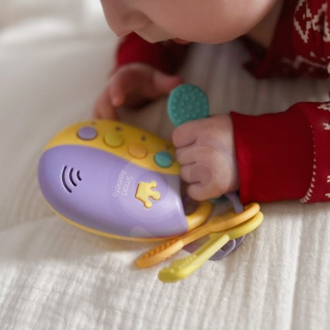 WOOPIE BABY Interaktywne Kluczki Samochodowe z Pilotem Gryzak 2w1 Woopie Baby WOOPIE BABY Interaktywne Kluczki Samochodowe z Pilotem Gryzak 2w1 Woopie Baby