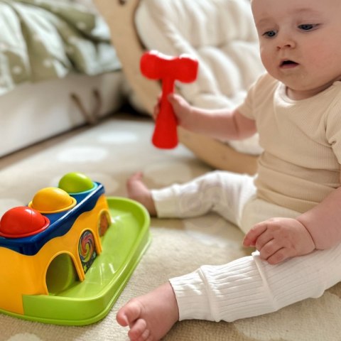 WOOPIE BABY Kolorowa Przebijanka Wbijanka z Młoteczkiem Montessori Woopie Baby WOOPIE BABY Kolorowa Przebijanka Wbijanka z Młoteczkiem Montessori Woopie Baby