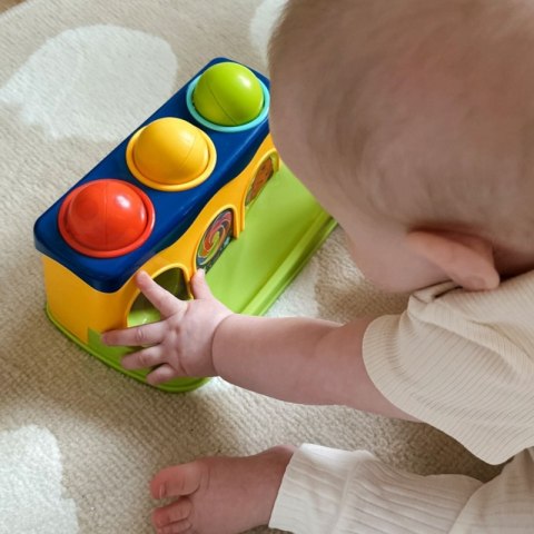 WOOPIE BABY Kolorowa Przebijanka Wbijanka z Młoteczkiem Montessori Woopie Baby WOOPIE BABY Kolorowa Przebijanka Wbijanka z Młoteczkiem Montessori Woopie Baby