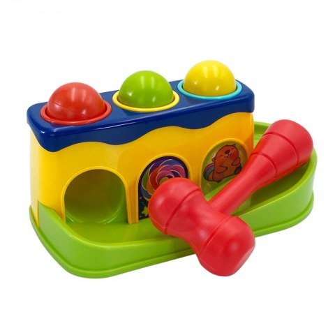 WOOPIE BABY Kolorowa Przebijanka Wbijanka z Młoteczkiem Montessori Woopie Baby WOOPIE BABY Kolorowa Przebijanka Wbijanka z Młoteczkiem Montessori Woopie Baby