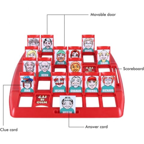 WOOPIE Gra Rodzinna Odgadnij Kto To Jest Woopie