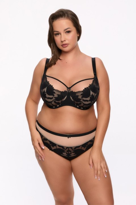 BIUSTONOSZ SEMI-SOFT KETO BS 1134 MAXI CZARNY GAIA BIUSTONOSZ SEMI-SOFT KETO BS 1134 MAXI CZARNY GAIA