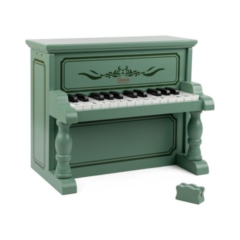 CLASSIC WORLD Pianinko Vintage + Książeczka do Nauki Classic World CLASSIC WORLD Pianinko Vintage + Książeczka do Nauki Classic World