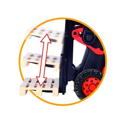 BIG Wózek Widłowy Na Pedały Linde Forklift Big BIG Wózek Widłowy Na Pedały Linde Forklift Big