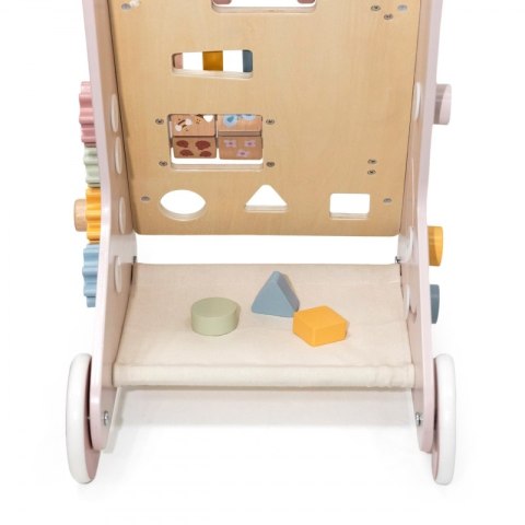 VIGA PolarB Drewniany Pchacz Chodzik Różowy Edukacyjny Viga Toys VIGA PolarB Drewniany Pchacz Chodzik Różowy Edukacyjny Viga Toys