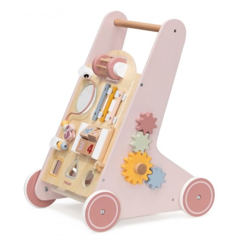 VIGA PolarB Drewniany Pchacz Chodzik Różowy Edukacyjny Viga Toys VIGA PolarB Drewniany Pchacz Chodzik Różowy Edukacyjny Viga Toys