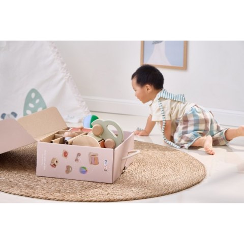 VIGA Zestaw Zabawek Edukacyjnych Pudełko Box od 6 miesiąca do 12 miesiąca Viga Toys VIGA Zestaw Zabawek Edukacyjnych Pudełko Box od 6 miesiąca do 12 miesiąca Viga Toys
