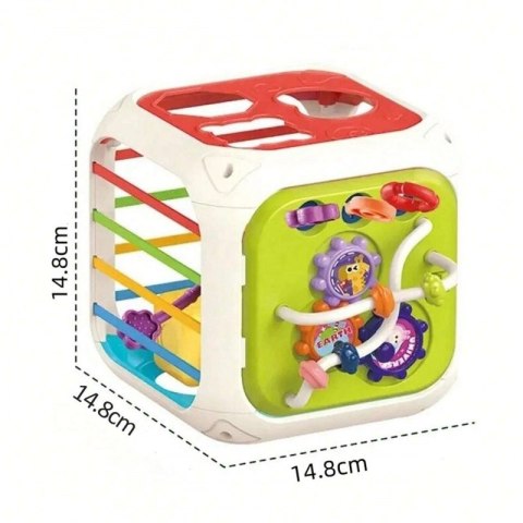 WOOPIE BABY Sensoryczna Edukacyjna Kostka Aktywności Woopie WOOPIE BABY Sensoryczna Edukacyjna Kostka Aktywności Woopie