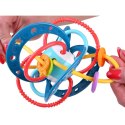 WOOPIE BABY Zabawka Sensoryczna 2w1 Gryzak Grzechotka Montessori Woopie Baby WOOPIE BABY Zabawka Sensoryczna 2w1 Gryzak Grzechotka Montessori Woopie Baby