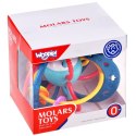 WOOPIE BABY Zabawka Sensoryczna 2w1 Gryzak Grzechotka Montessori Woopie Baby WOOPIE BABY Zabawka Sensoryczna 2w1 Gryzak Grzechotka Montessori Woopie Baby
