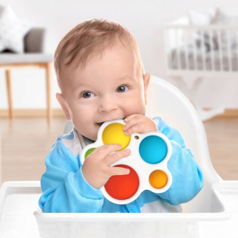 WOOPIE BABY Zabawka Sensoryczna Gryzak Antystresowy POP IT Montessori Woopie Baby WOOPIE BABY Zabawka Sensoryczna Gryzak Antystresowy POP IT Montessori Woopie Baby