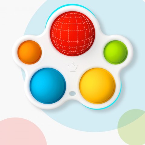 WOOPIE BABY Zabawka Sensoryczna Gryzak Antystresowy POP IT Montessori Woopie Baby WOOPIE BABY Zabawka Sensoryczna Gryzak Antystresowy POP IT Montessori Woopie Baby