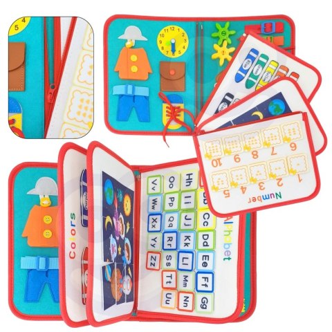 WOOPIE Edukacyjna Książeczka Walizka Montessori - Księżyc Woopie WOOPIE Edukacyjna Książeczka Walizka Montessori - Księżyc Woopie