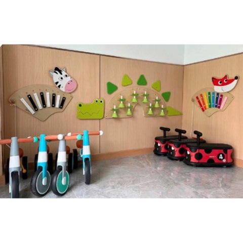 CLASSIC WORLD EDU Muzyczna Tablica Ścienna ZEBRA Classic World