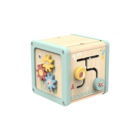 TOOKY TOY Drewniana Kostka Aktywności Sorter Labirynt Tooky Toy TOOKY TOY Drewniana Kostka Aktywności Sorter Labirynt Tooky Toy
