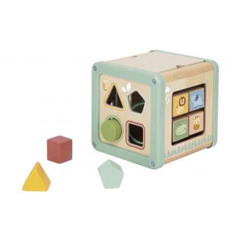 TOOKY TOY Drewniana Kostka Aktywności Sorter Labirynt Tooky Toy TOOKY TOY Drewniana Kostka Aktywności Sorter Labirynt Tooky Toy