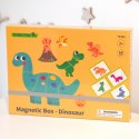 TOOKY TOY Układanka Magnetyczna Dinozaury Puzzle Tooky Toy