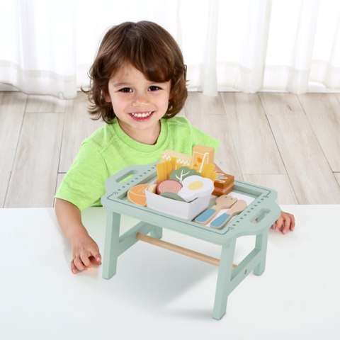 TOOKY TOY Zestaw Śniadaniowy z Tacą i Akcesoriami Tooky Toy TOOKY TOY Zestaw Śniadaniowy z Tacą i Akcesoriami Tooky Toy