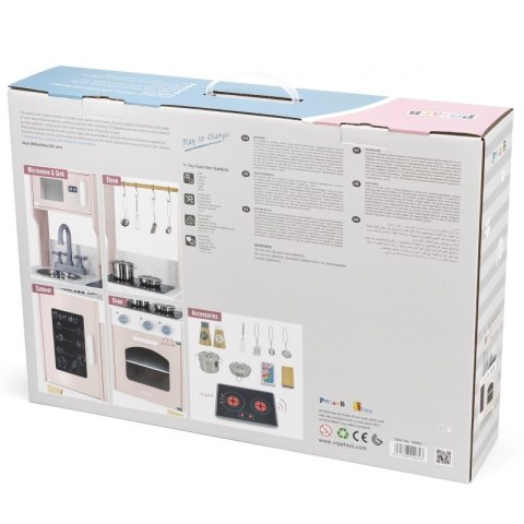 VIGA PolarB Drewniana Kuchnia Światło Dźwięk + Akcesoria Viga Toys VIGA PolarB Drewniana Kuchnia Światło Dźwięk + Akcesoria Viga Toys