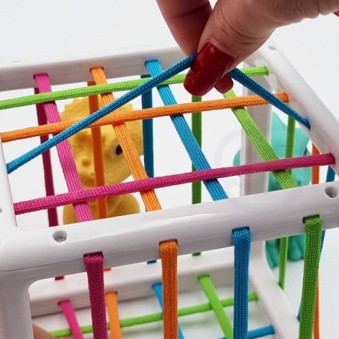 WOOPIE Elastyczna Kostka Sensoryczna Sorter dla Dzieci 6 el. Woopie