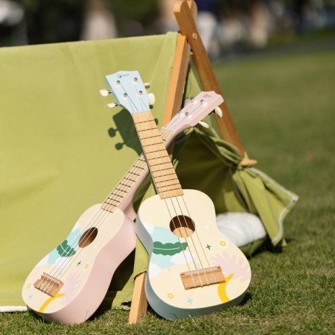 CLASSIC WORLD Drewniane Ukulele Gitara dla Dzieci Różowa Classic World CLASSIC WORLD Drewniane Ukulele Gitara dla Dzieci Różowa Classic World