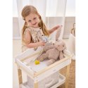 VIGA Drewniany Przewijak 2w1 wanna dla Lalek Viga Toys