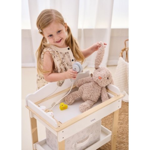 VIGA Drewniany Przewijak 2w1 wanna dla Lalek Viga Toys