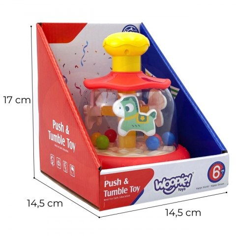 WOOPIE BABY Kolorowe Koniki Czerwona Bączek Karuzela Woopie WOOPIE BABY Kolorowe Koniki Czerwona Bączek Karuzela Woopie