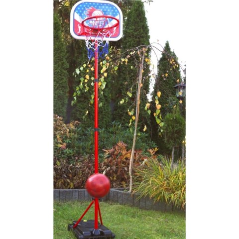WOOPIE Zestaw Koszykówka Wolnostojąca Regulowana Wysokość 90-170cm + Piłka Woopie WOOPIE Zestaw Koszykówka Wolnostojąca Regulowana Wysokość 90-170cm + Piłka Woopie