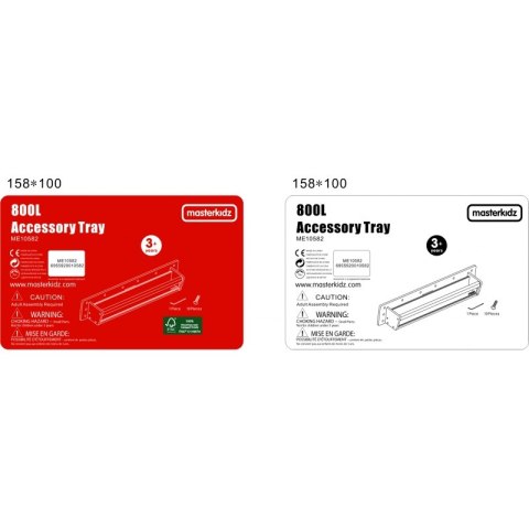 Drewniana Półeczka Przezroczysta Ścianka 80 cm - Masterkidz Tablica Naukowo-Kreatywna STEM Masterkidz Drewniana Półeczka Przezroczysta Ścianka 80 cm - Masterkidz Tablica Naukowo-Kreatywna STEM Masterkidz